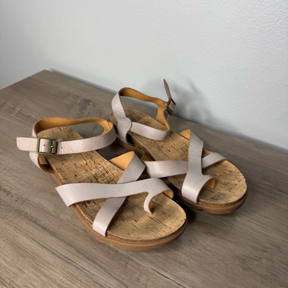 Kork-Ease Cream Sandals